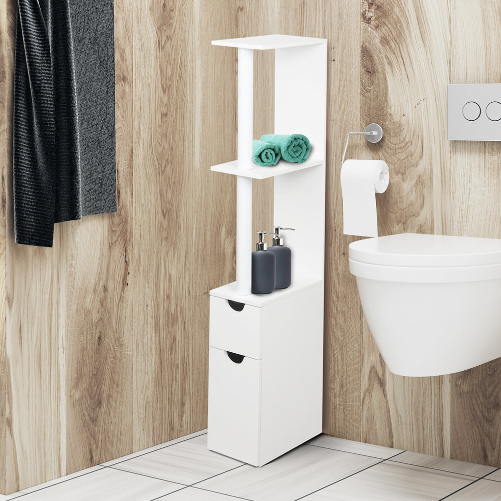 Artiss Freestanding Bathroom Storage Cabinet - White freeshipping - Awezingly