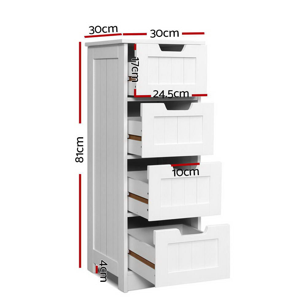 Artiss Storage Cabinet Chest of Drawers Dresser Bedside Table Bathroom Stand freeshipping - Awezingly