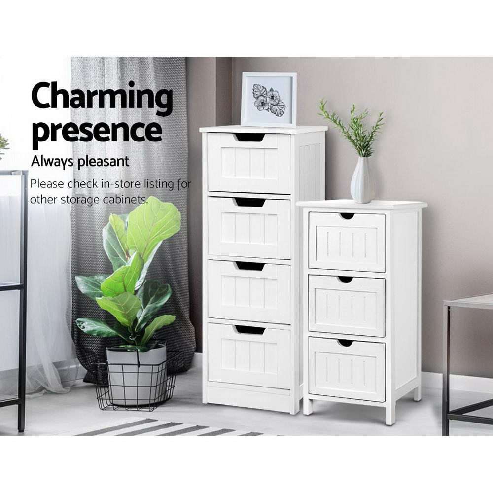 Artiss Storage Cabinet Chest of Drawers Dresser Bedside Table Bathroom Stand freeshipping - Awezingly