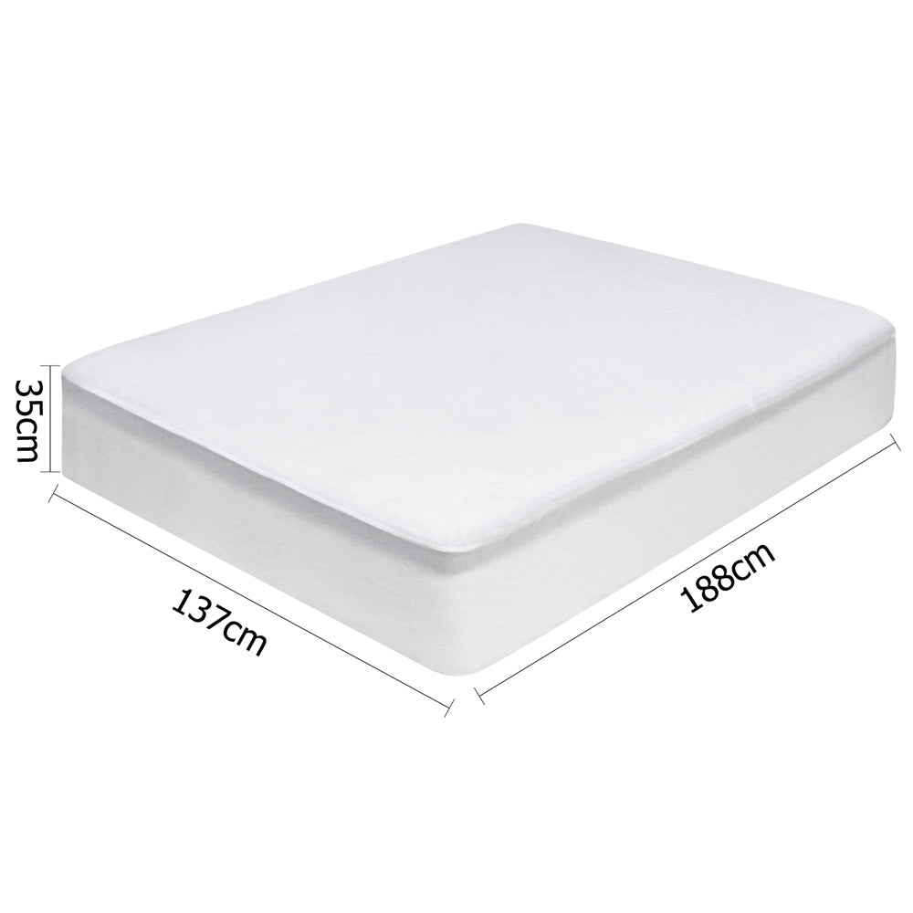 Giselle Bedding Double Size Waterproof Bamboo Mattress Protector freeshipping - Awezingly