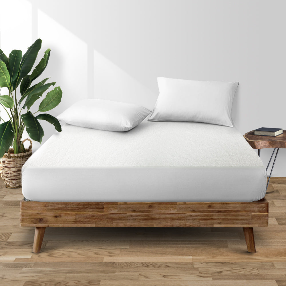 Giselle Bedding Double Size Waterproof Bamboo Mattress Protector freeshipping - Awezingly