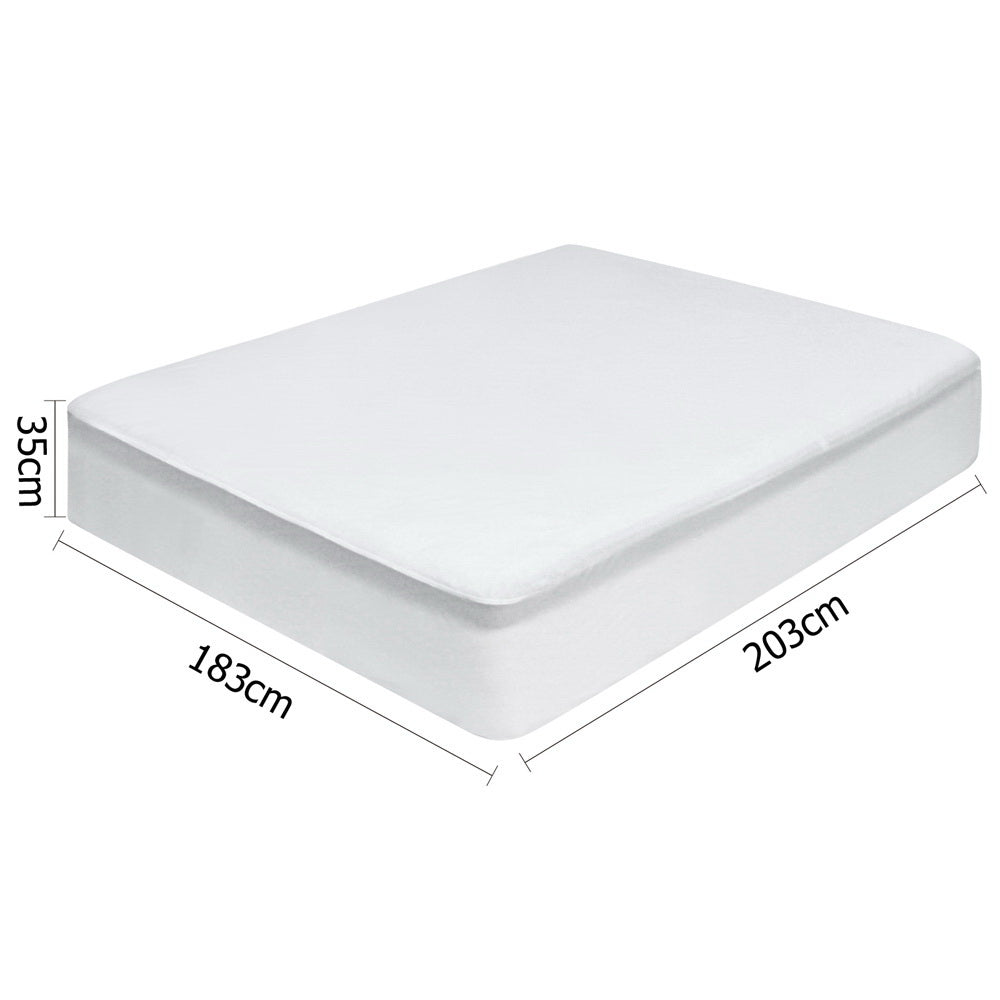 Giselle Bedding King Size Waterproof Bamboo Mattress Protector freeshipping - Awezingly
