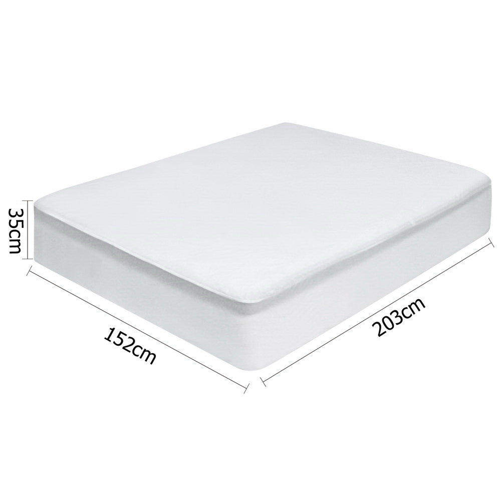 Giselle Bedding Queen Size Waterproof Bamboo Mattress Protector freeshipping - Awezingly