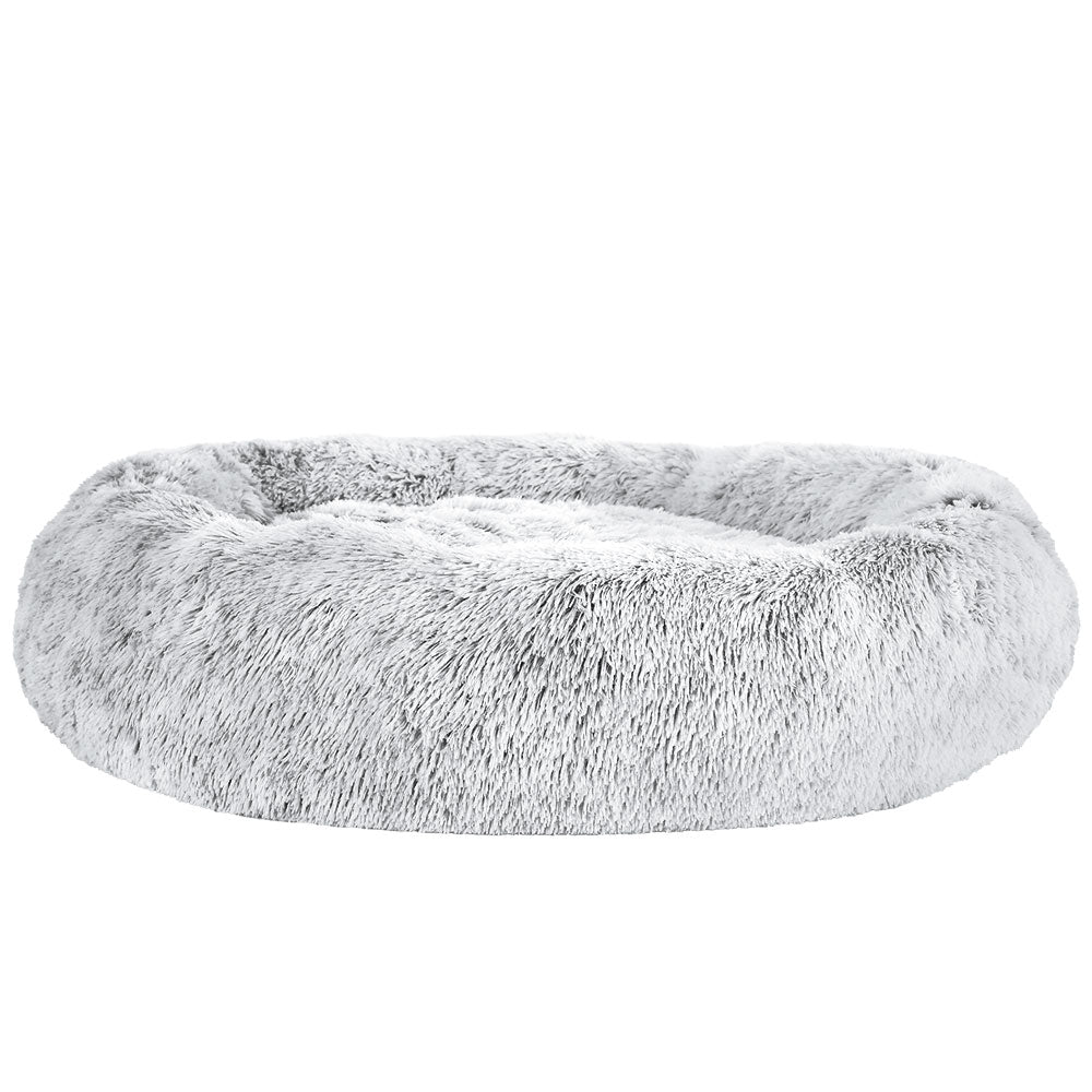 Pet Bed Dog Cat Calming Bed Extra Large 110cm Charcoal Sleeping Comfy Washable freeshipping - Awezingly