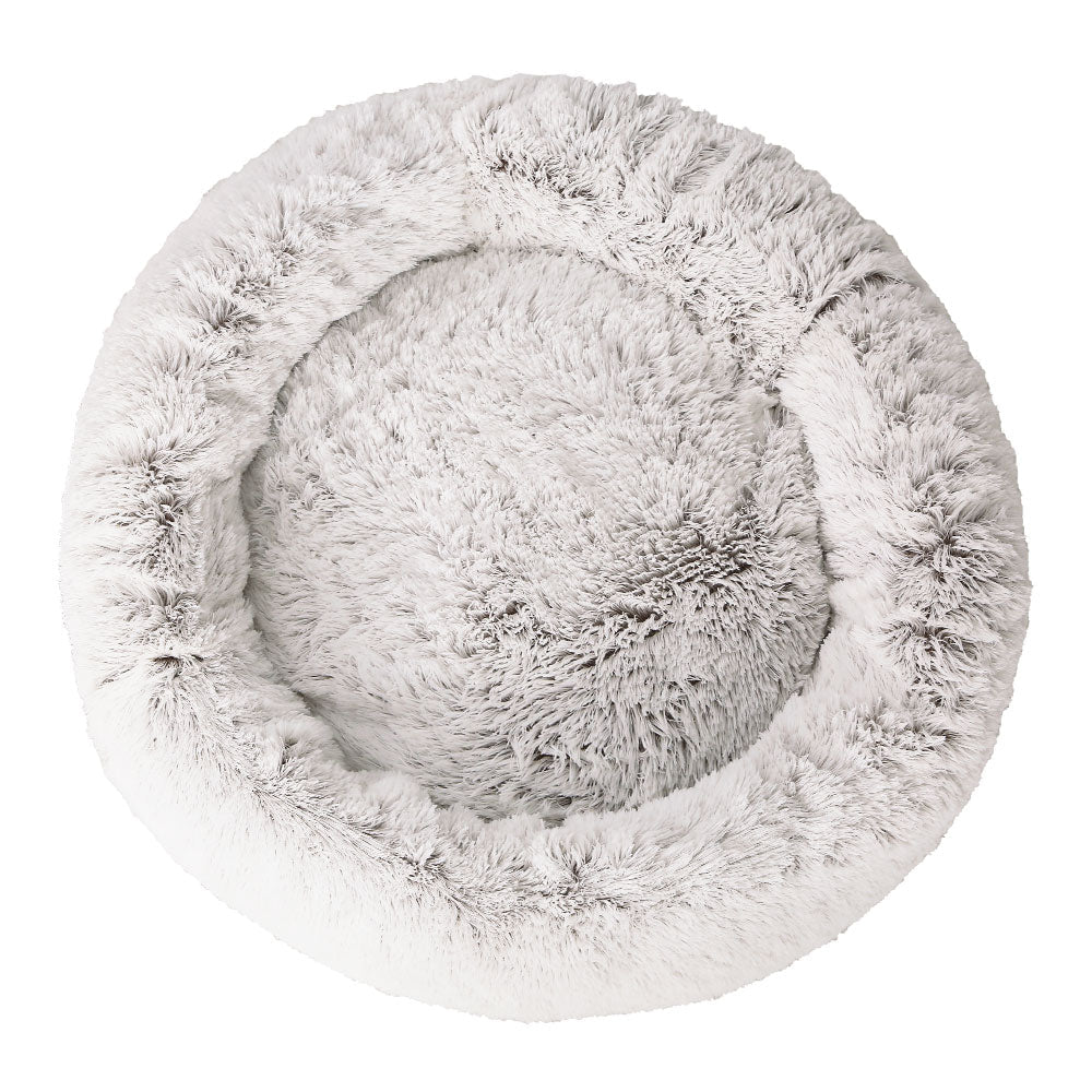 Pet Bed Dog Cat Calming Bed Extra Large 110cm White Sleeping Comfy Washable freeshipping - Awezingly