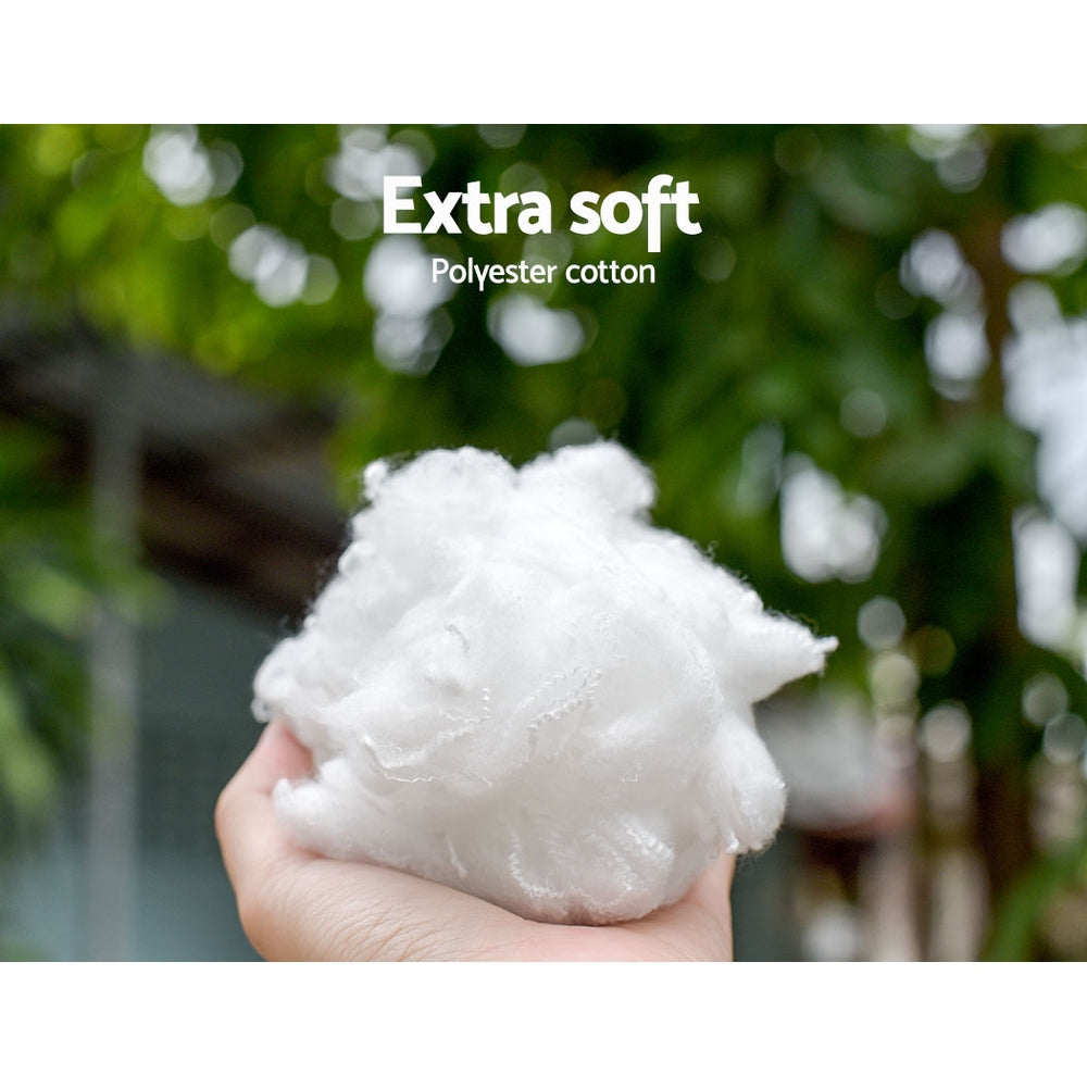 Pet Bed Dog Cat Calming Bed Extra Large 110cm White Sleeping Comfy Washable freeshipping - Awezingly