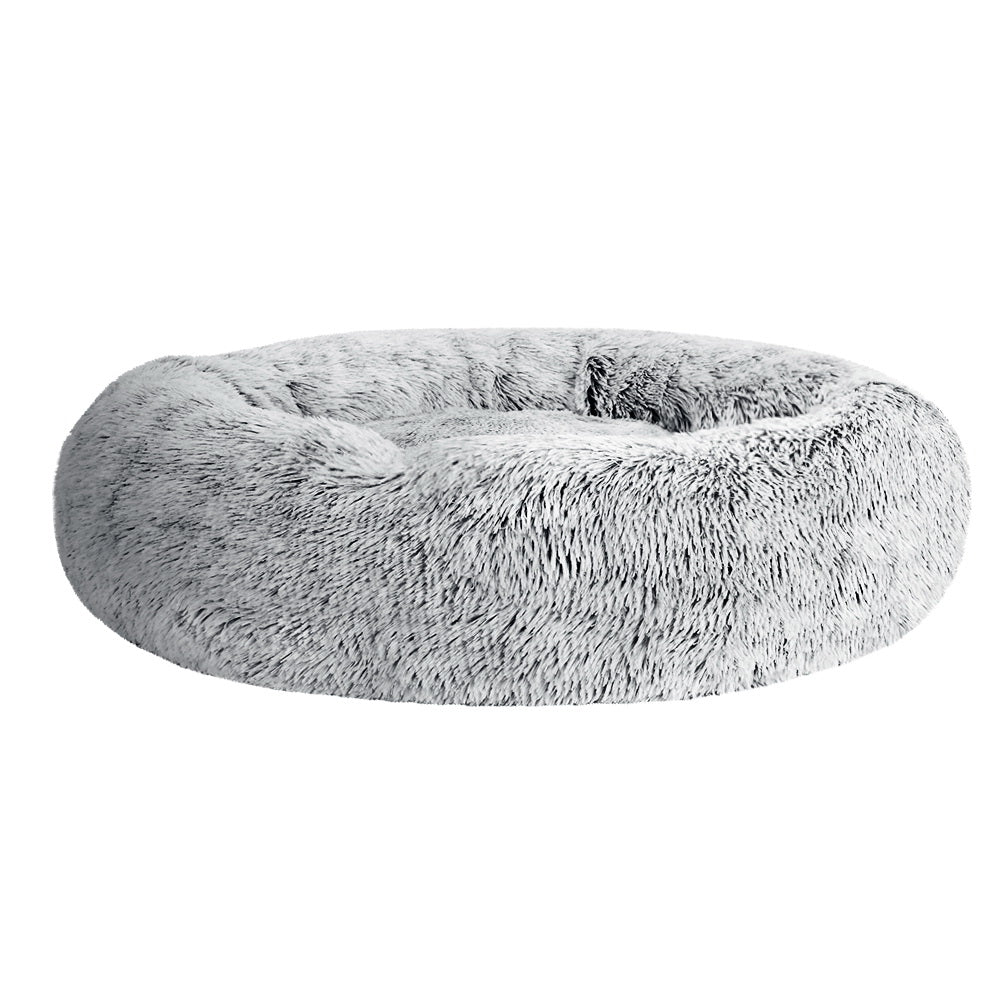 Pet Bed Dog Cat Calming Bed Large 90cm Charcoal Sleeping Comfy Cave Washable freeshipping - Awezingly