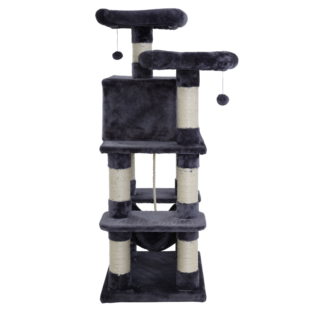 i.Pet Cat Tree Trees Scratching Post Scratcher Tower Condo House Furniture Wood freeshipping - Awezingly