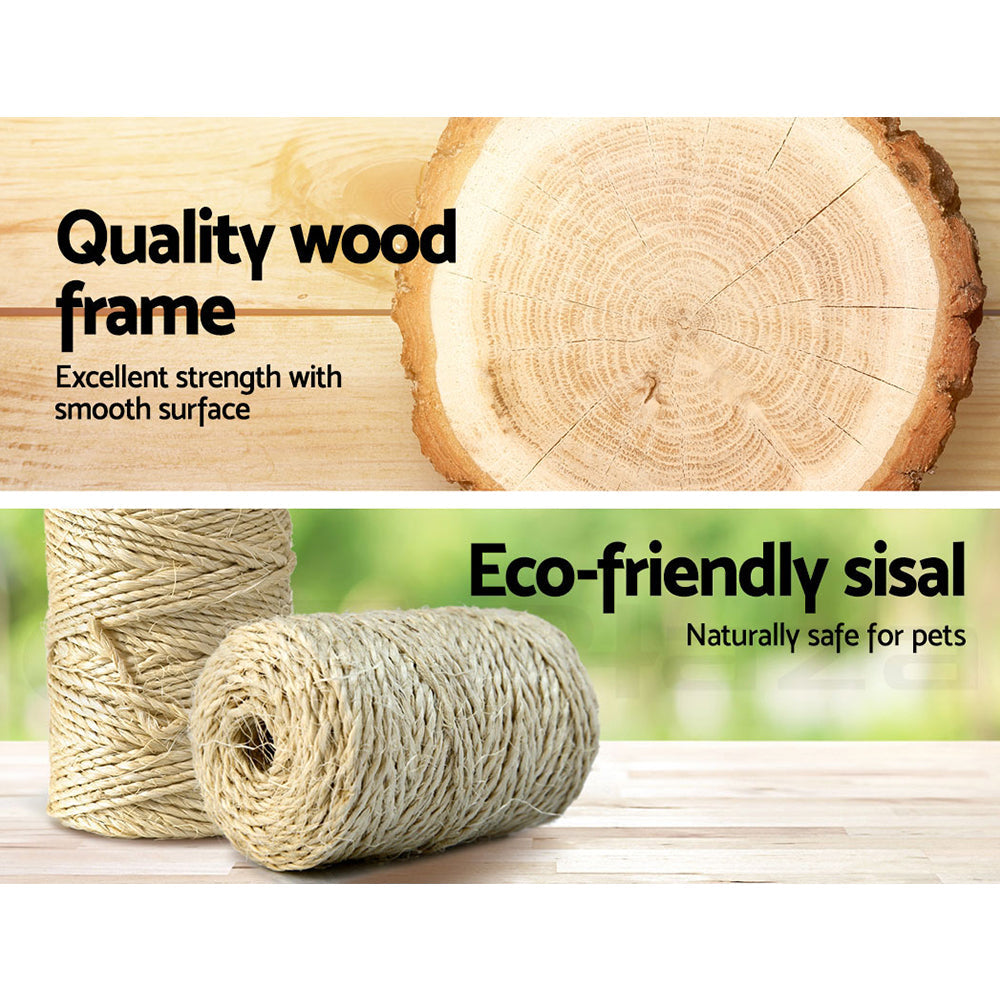 i.Pet Cat Tree Trees Scratching Post Scratcher Tower Condo House Furniture Wood freeshipping - Awezingly