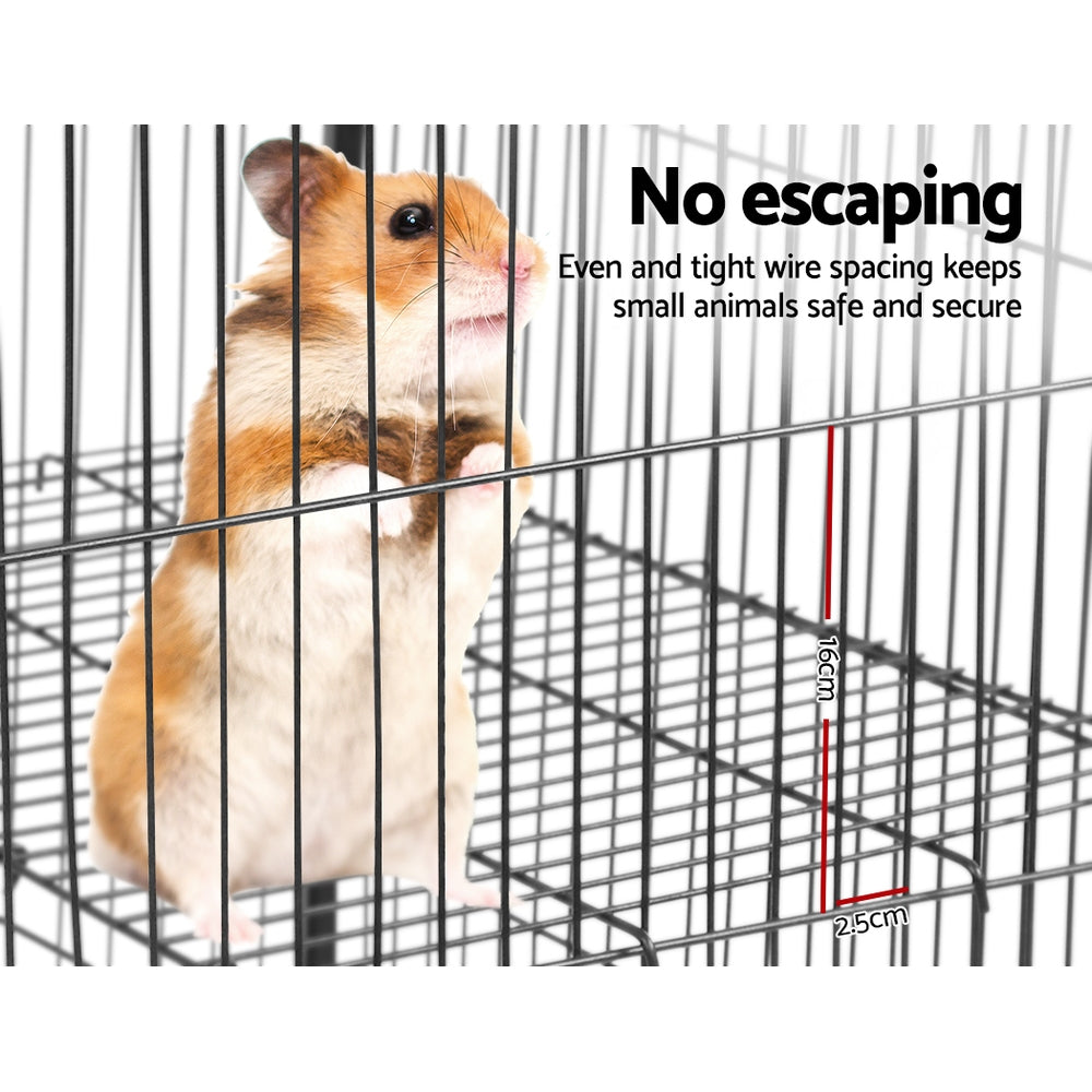 i.Pet 4 Level Rabbit Cage Bird Ferret Parrot Aviary Cat Hamster Castor 142cm freeshipping - Awezingly