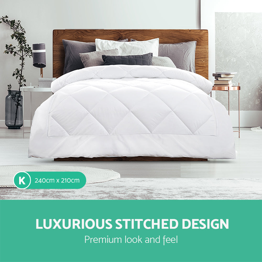 Giselle Bedding King Size 700GSM Bamboo Microfibre Quilt freeshipping - Awezingly