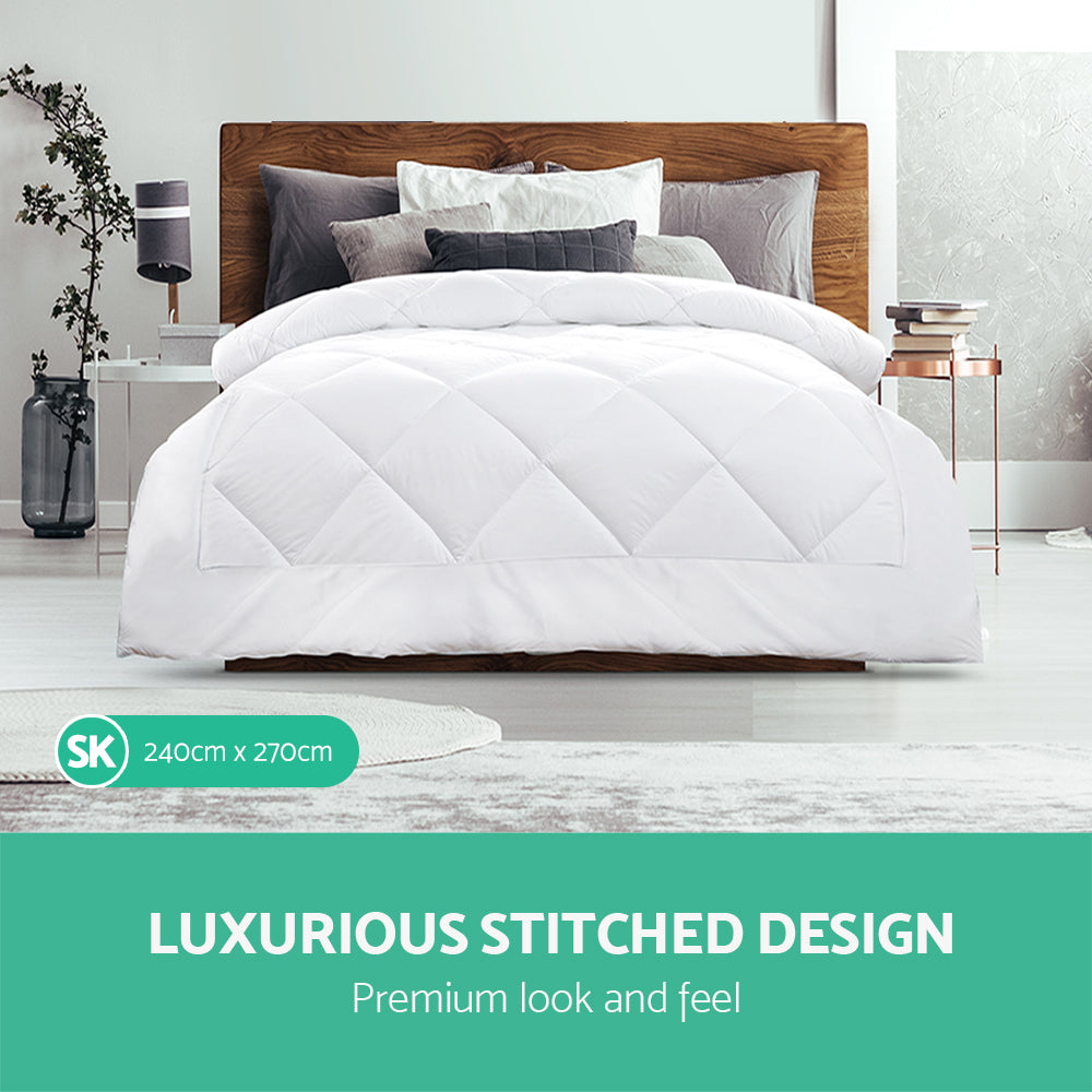 Giselle Bedding Super King Size 700GSM Bamboo Microfibre Quilt freeshipping - Awezingly