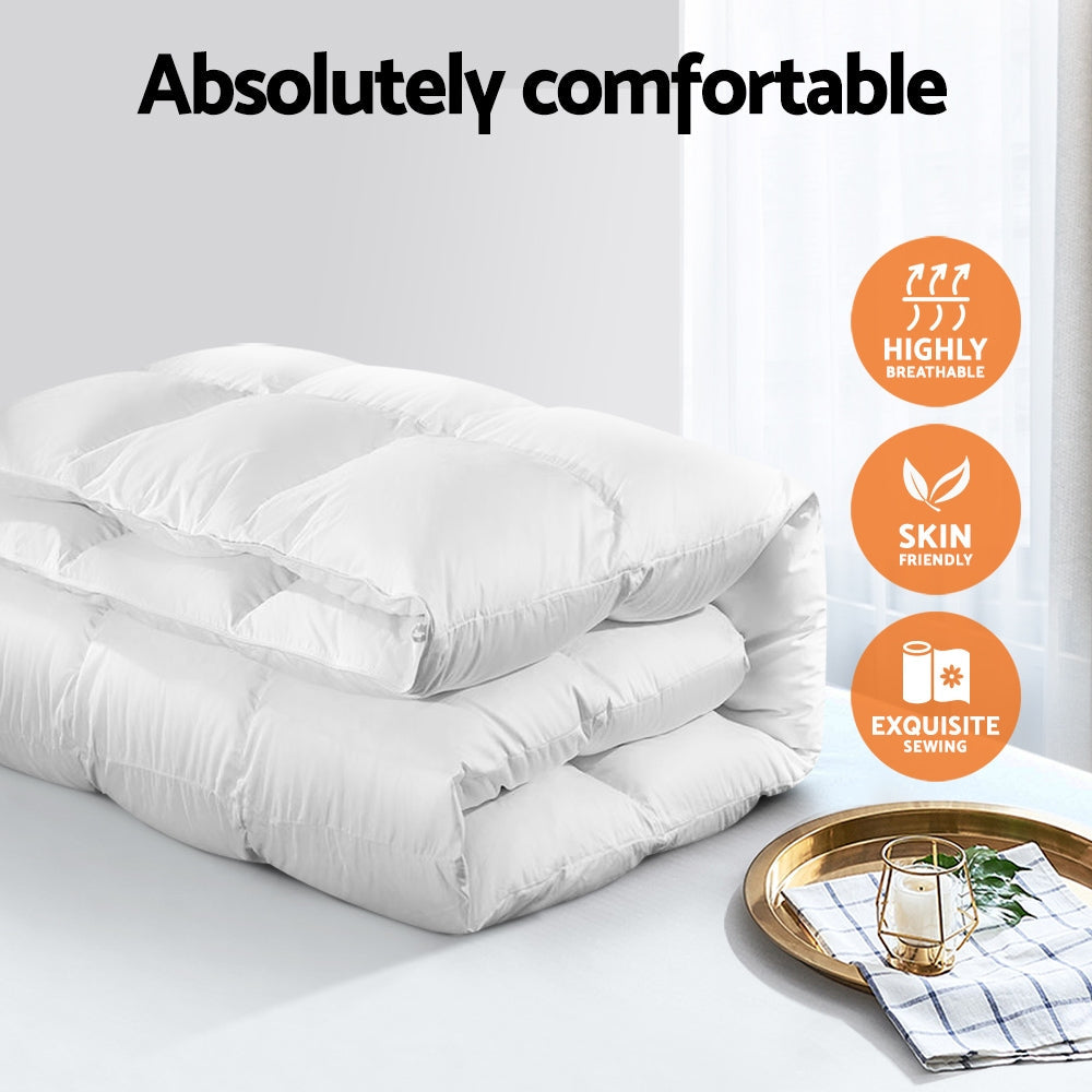 Giselle Bedding Queen Size Goose Down Quilt freeshipping - Awezingly