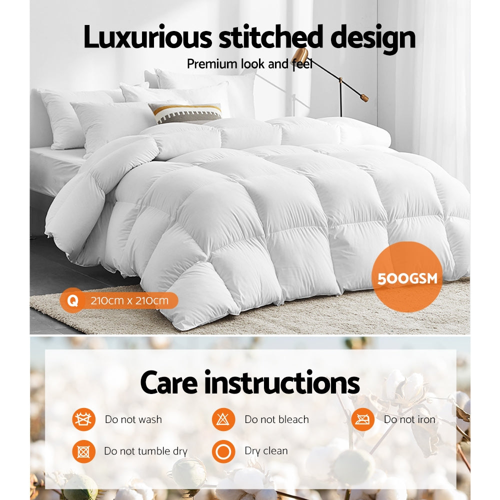Giselle Bedding Queen Size Goose Down Quilt freeshipping - Awezingly