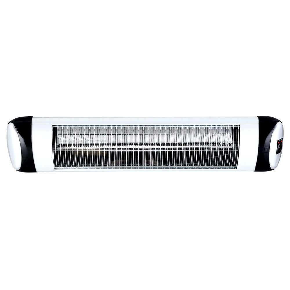 Devanti Electric Infrared Patio Heater Radiant Strip Remote Control 1500W