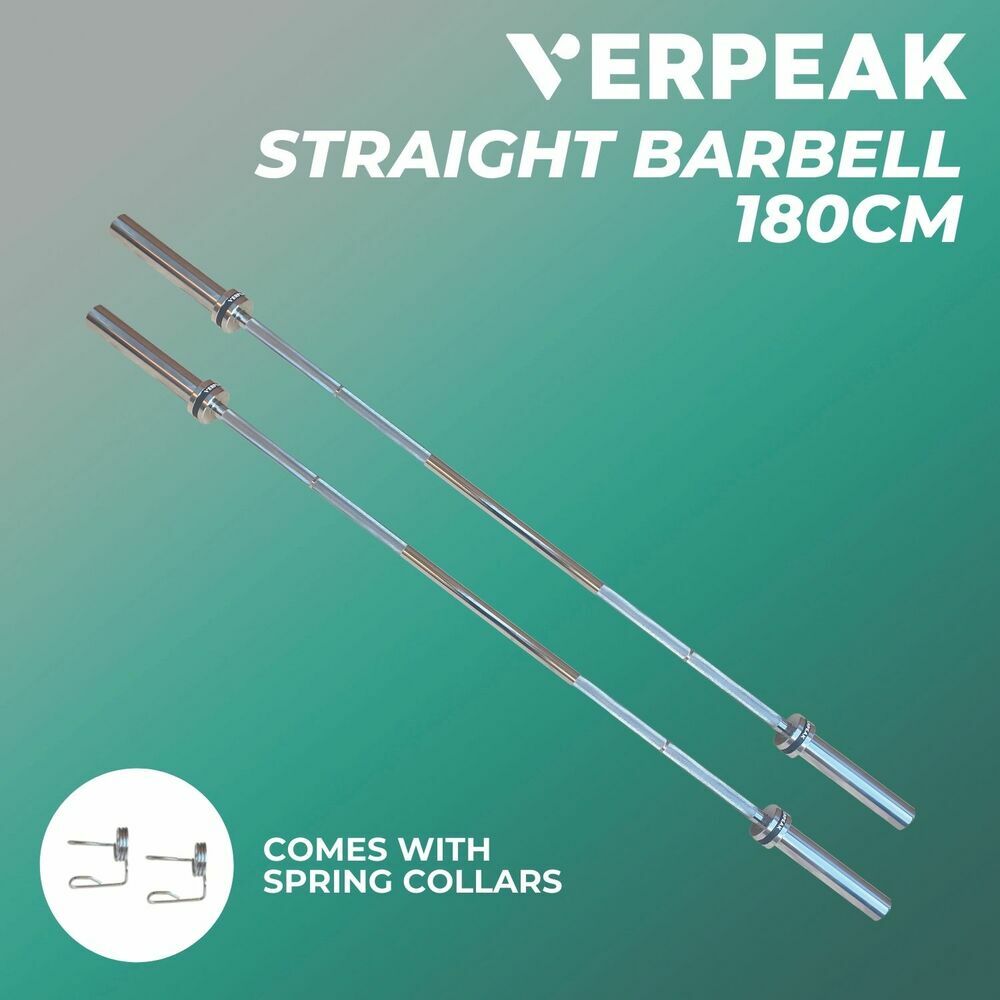 VERPEAK Olympic Barbell 180CM Straight