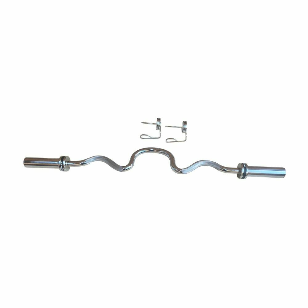 VERPEAK Olympic Barbell 120CM Super Curl Bar