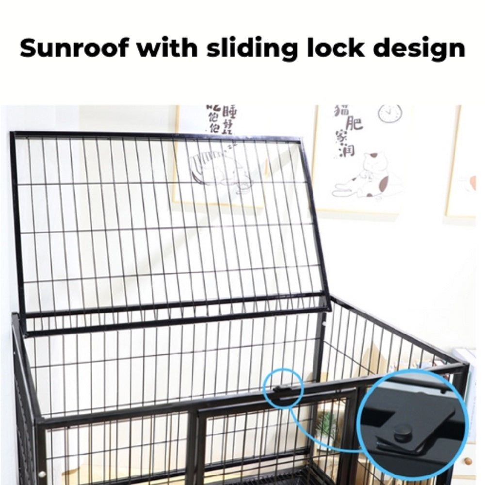 Floofi Dog Cage 38