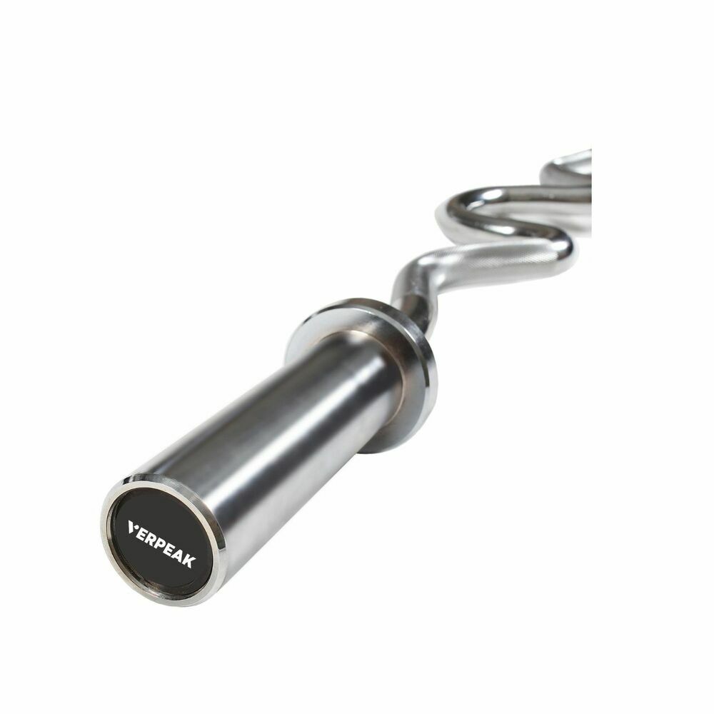 VERPEAK Olympic Barbell 120CM Super Curl Bar