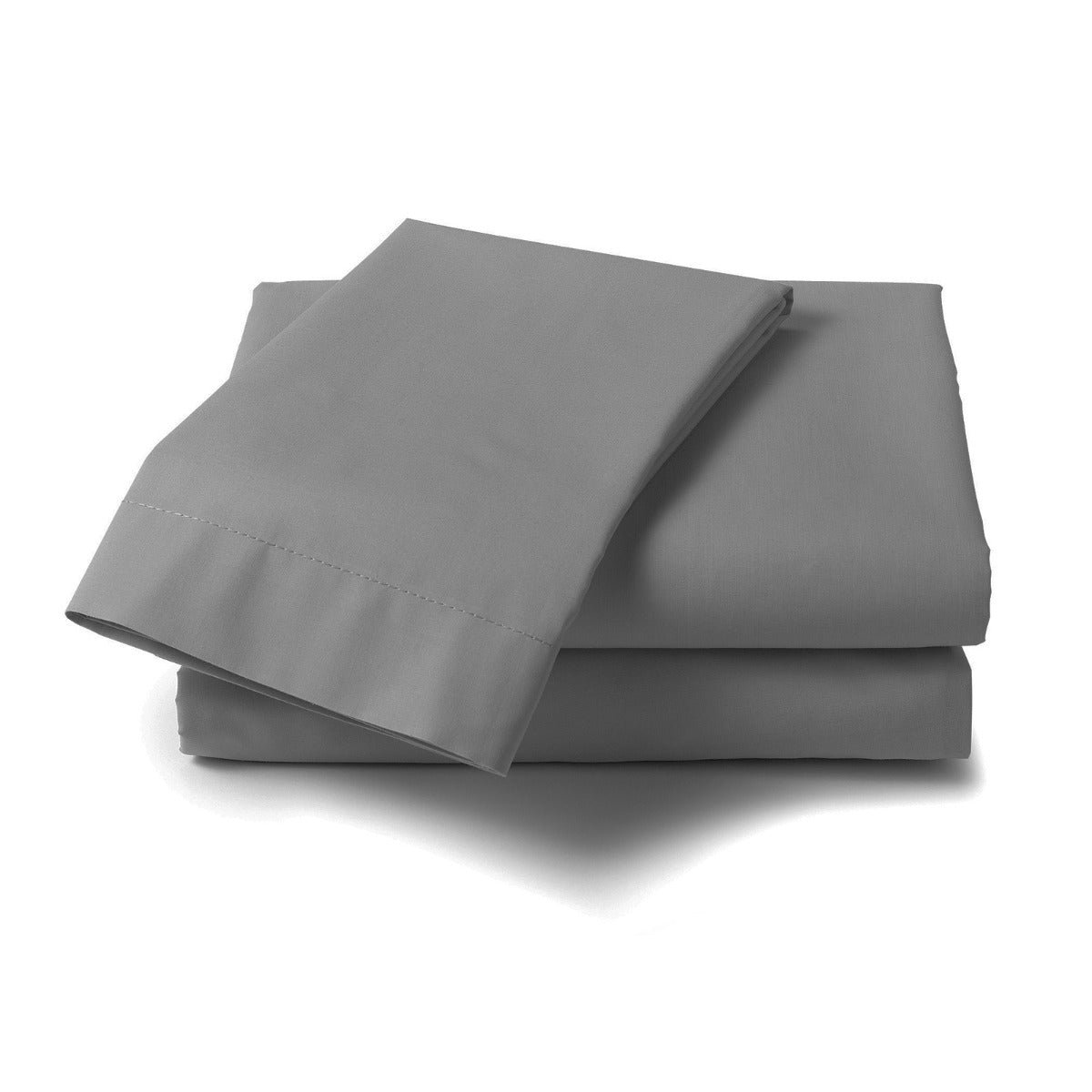 Royal Comfort 1000 Thread Count Cotton Blend Quilt Cover Set Premium Hotel Grade Queen Charcoal freeshipping - Awezingly