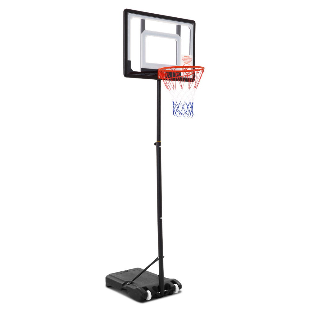 Everfit Adjustable Portable Basketball Stand Hoop System Rim 1.60m to 2.1m