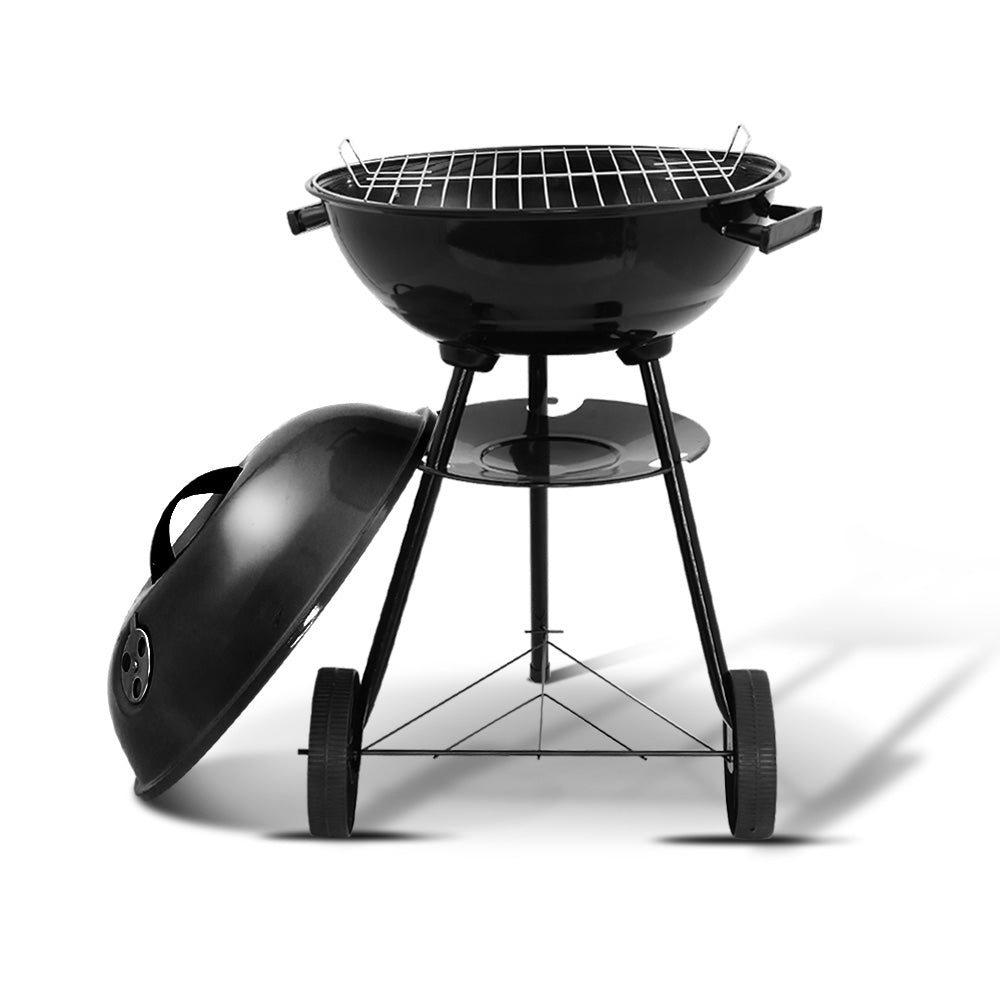 Grillz Charcoal BBQ Smoker Drill Outdoor Camping Patio Wood Barbeque Steel Oven freeshipping - Awezingly