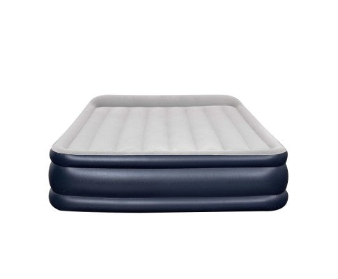 Bestway Queen Air Bed Inflatable Mattress Sleeping Mat Battery Built-in Pump freeshipping - Awezingly