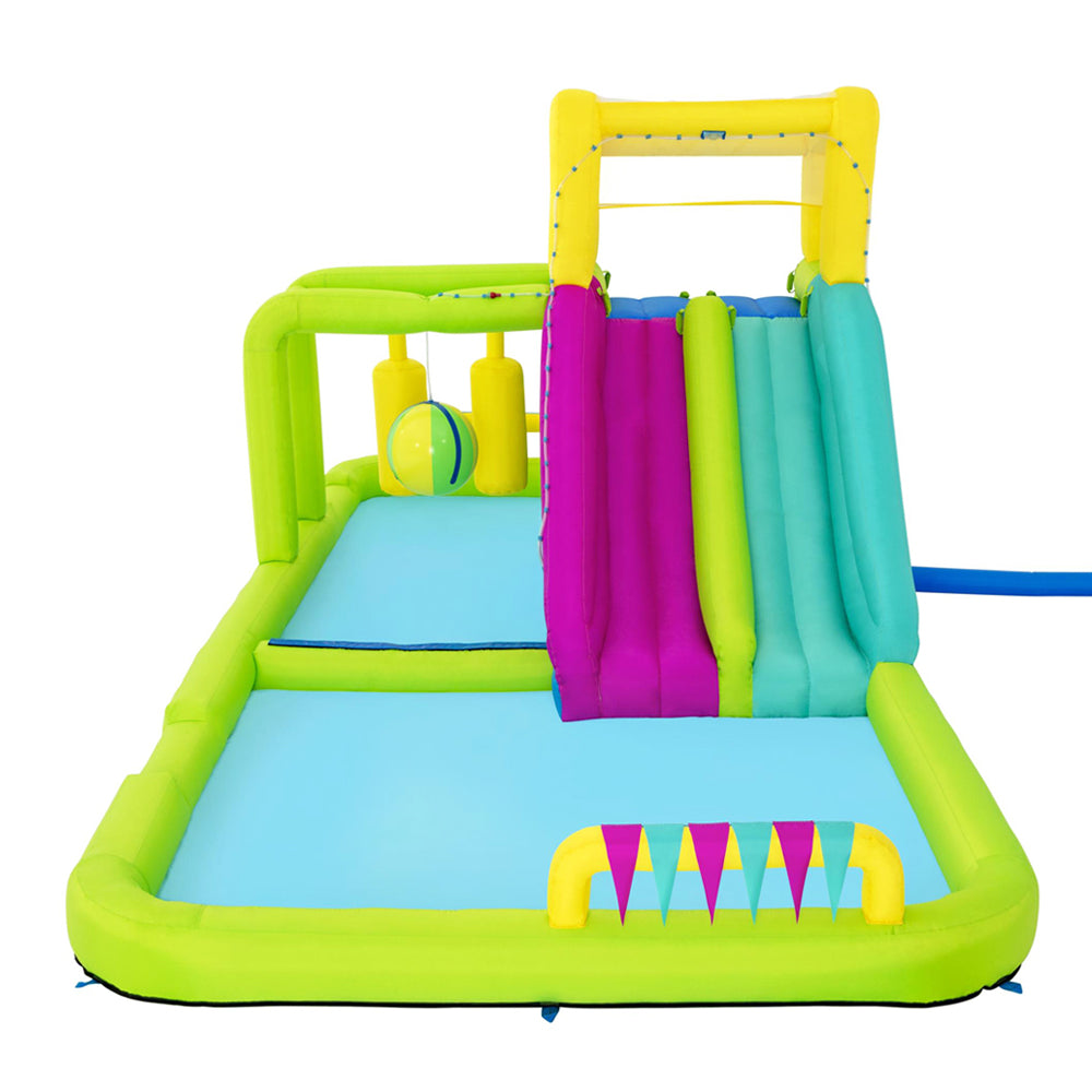 Bestway Inflatable Water Pack Pool Slide Castle Playground H2OGO Splash Course freeshipping - Awezingly