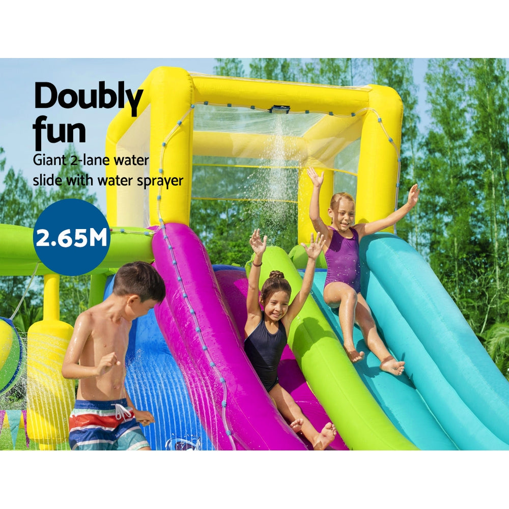 Bestway Inflatable Water Pack Pool Slide Castle Playground H2OGO Splash Course freeshipping - Awezingly