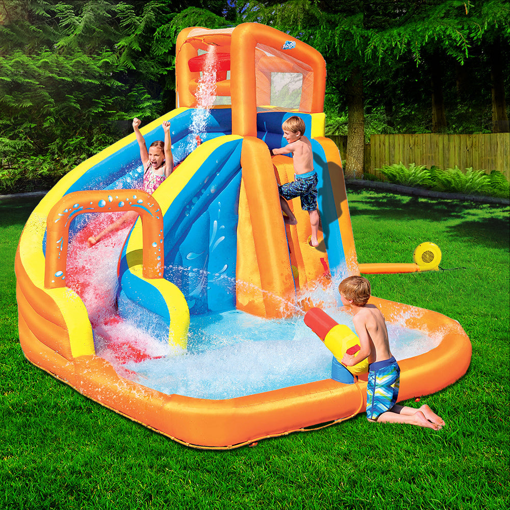 Bestway Inflatable Water Slide Pool Slide Jumping Castle Playground Toy Splash freeshipping - Awezingly