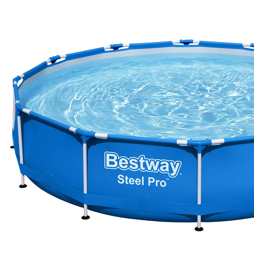 Bestway Swimming Pool Above Ground Pools Filter Pump 3.66M Power Steel Frame freeshipping - Awezingly