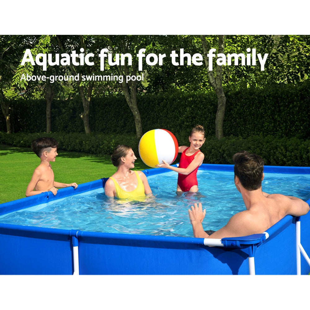 Bestway Swimming Pool Above Ground Heavy Duty Steel Pro™ Frame Pools 4M freeshipping - Awezingly