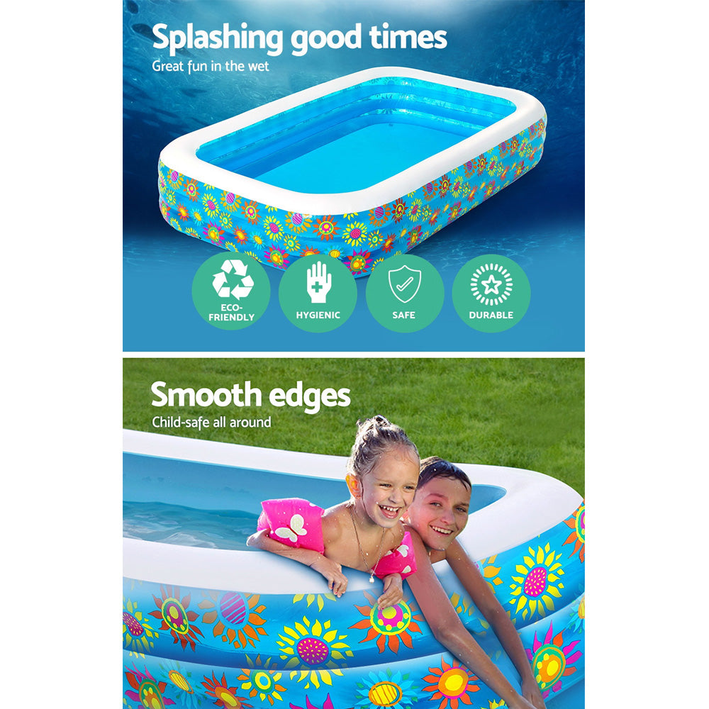 Bestway Inflatable Kids Play Pool Rectangular freeshipping - Awezingly