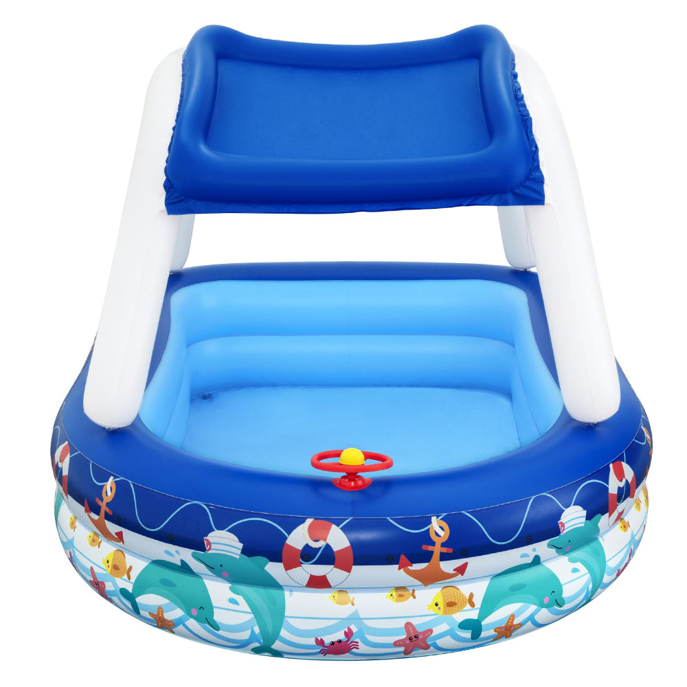 Bestway Kids Play Pools Above Ground Inflatable Swimming Pool Canopy Sunshade freeshipping - Awezingly