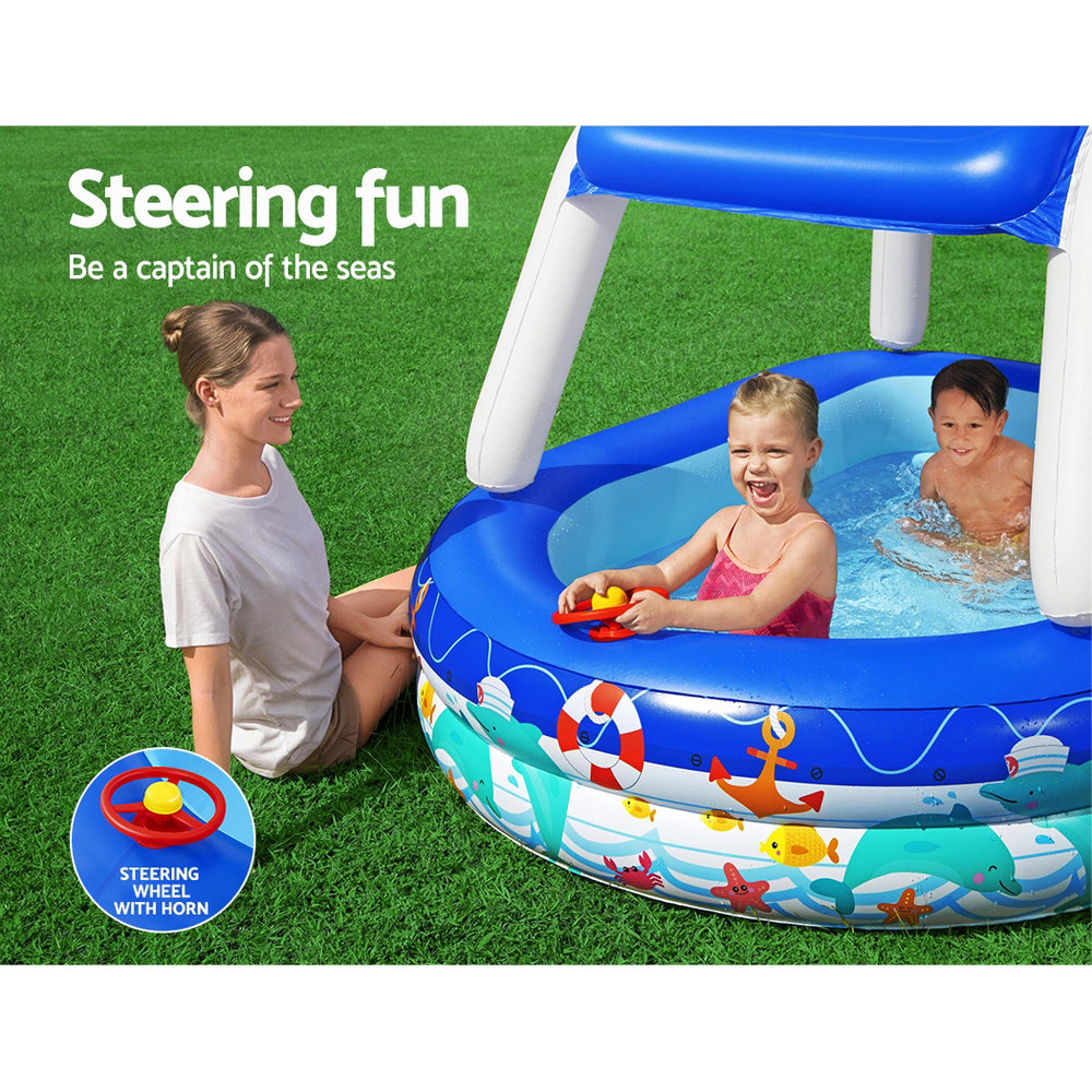 Bestway Kids Play Pools Above Ground Inflatable Swimming Pool Canopy Sunshade freeshipping - Awezingly