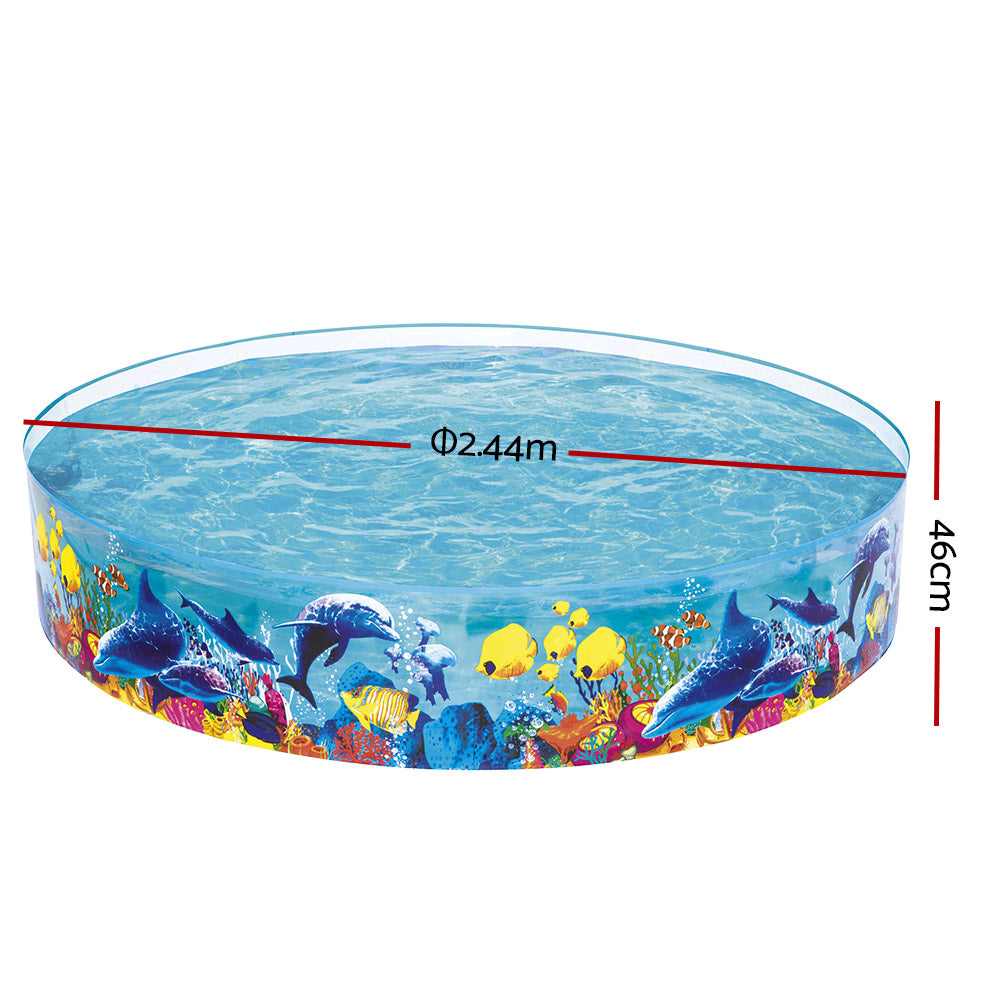 Bestway Swimming Pool Fun Odyssey Above Ground Kids Play Inflatable Round Pools freeshipping - Awezingly