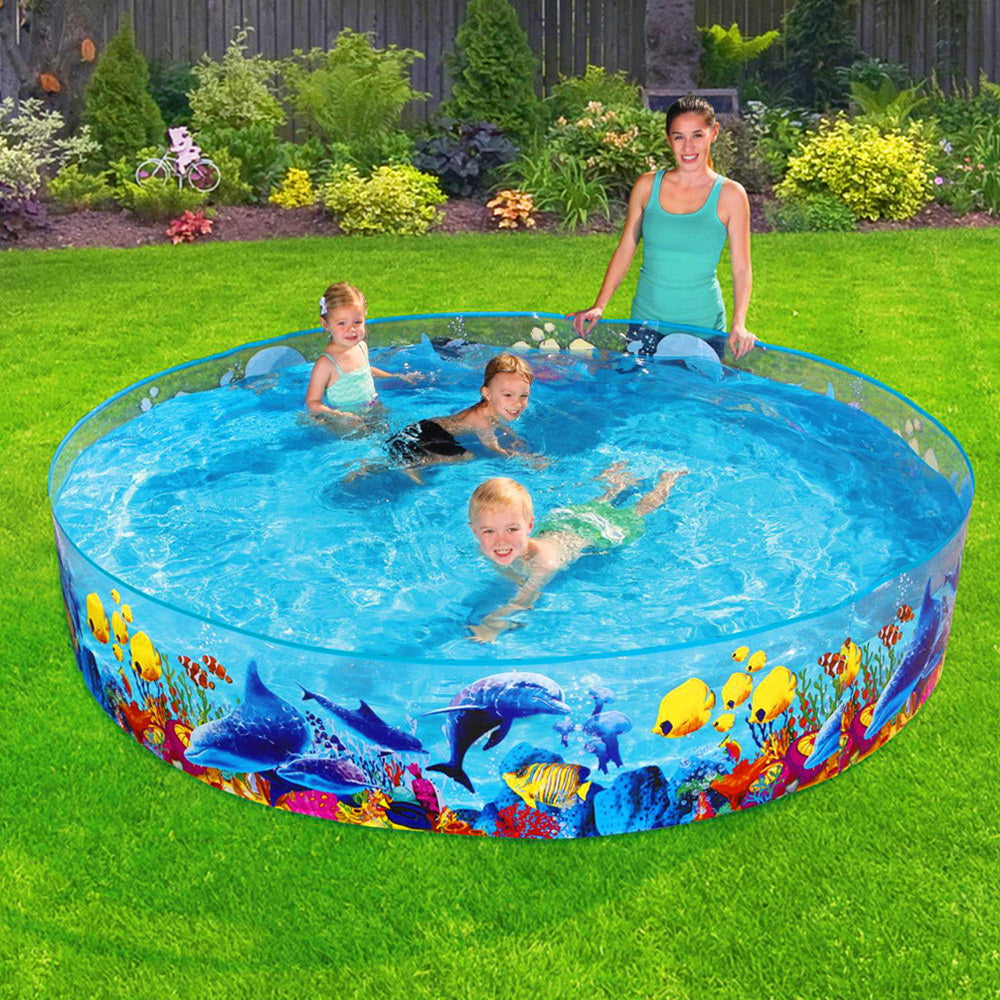 Bestway Swimming Pool Fun Odyssey Above Ground Kids Play Inflatable Round Pools freeshipping - Awezingly