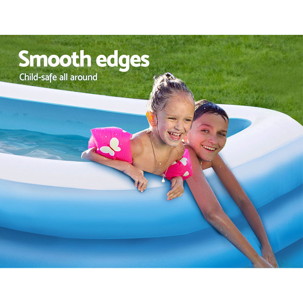 Bestway Inflatable Kids Above Ground Swimming Pool freeshipping - Awezingly