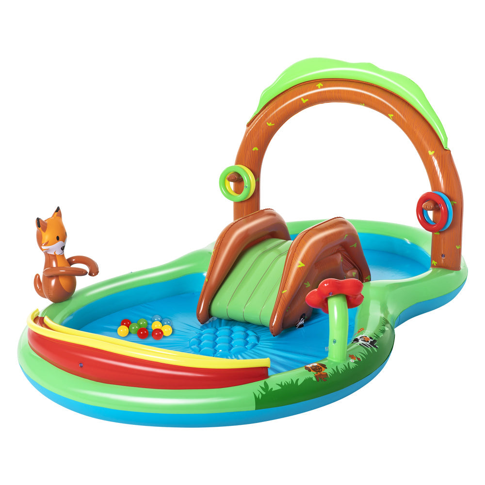 Bestway Swimming Pool Above Ground Inflatable Kids Friendly Woods Play Pools freeshipping - Awezingly