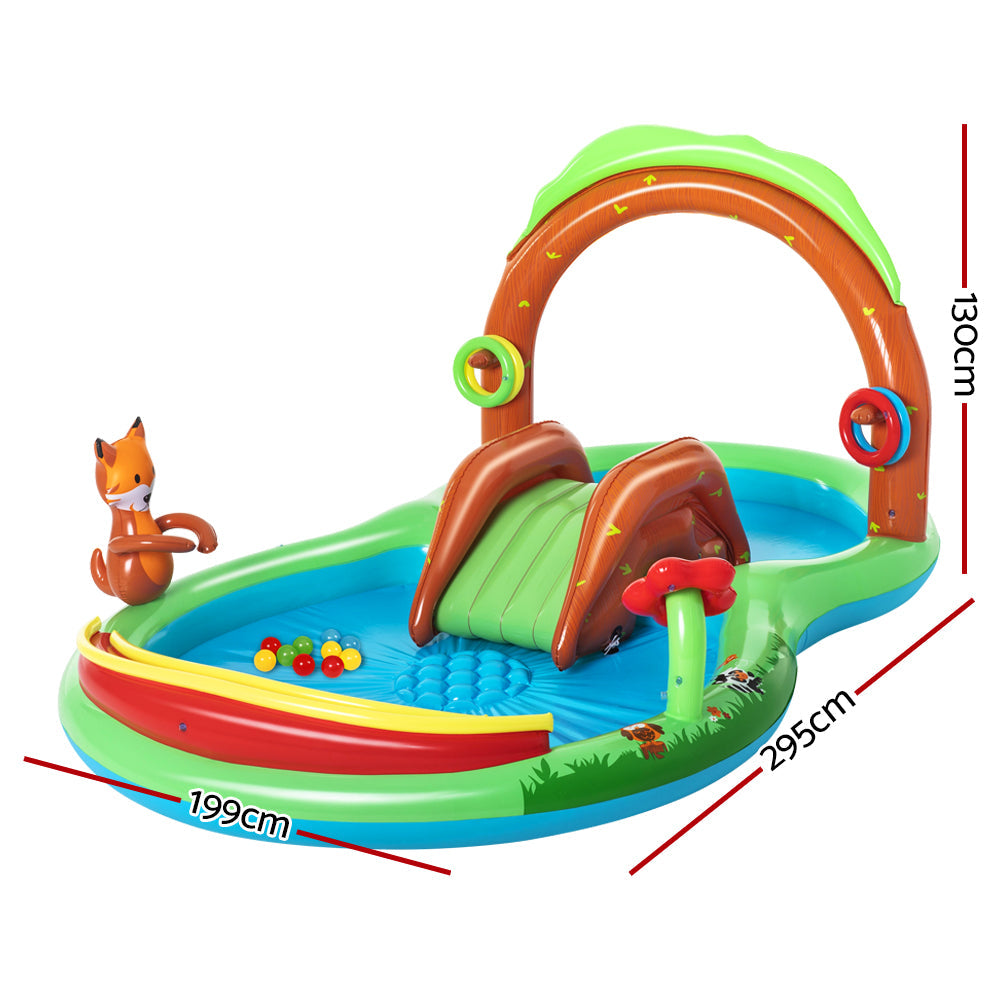 Bestway Swimming Pool Above Ground Inflatable Kids Friendly Woods Play Pools freeshipping - Awezingly