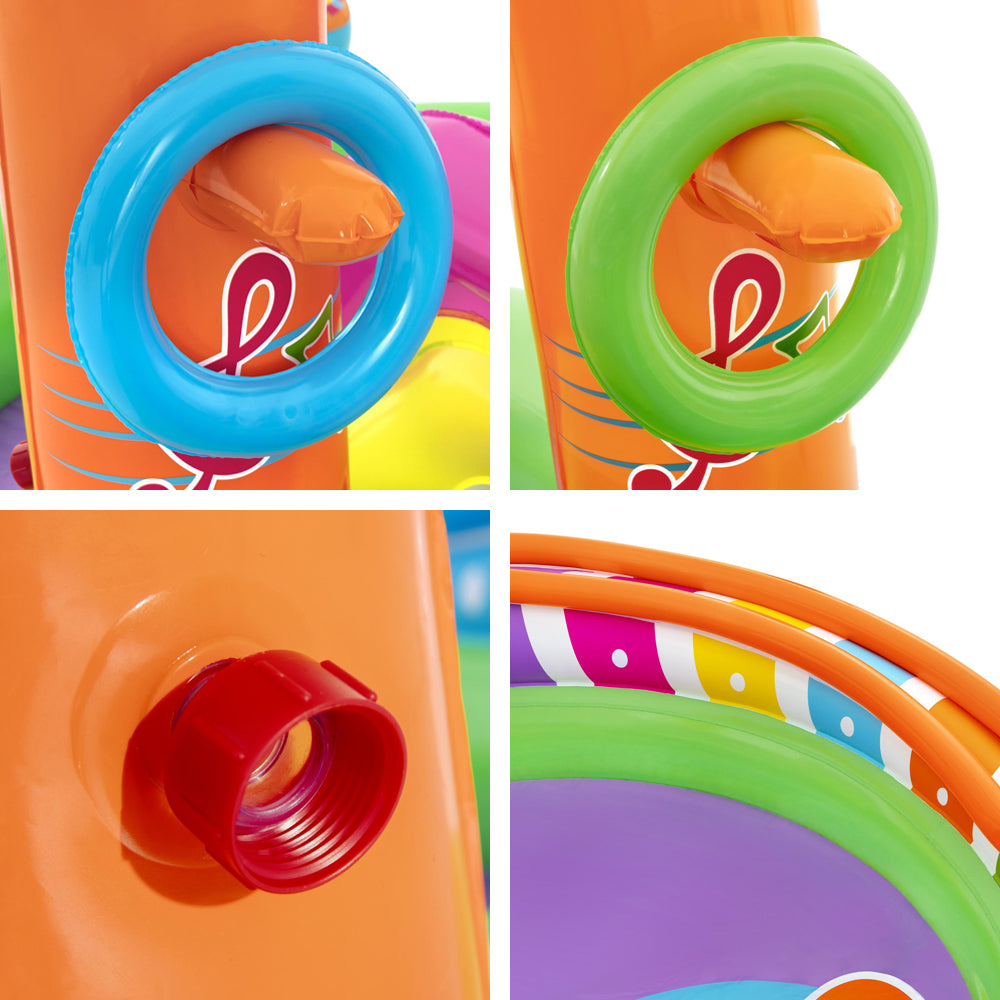 Bestway Inflatable Swimming Play Pool Kids Above Ground Kid Game Toy 3 People freeshipping - Awezingly