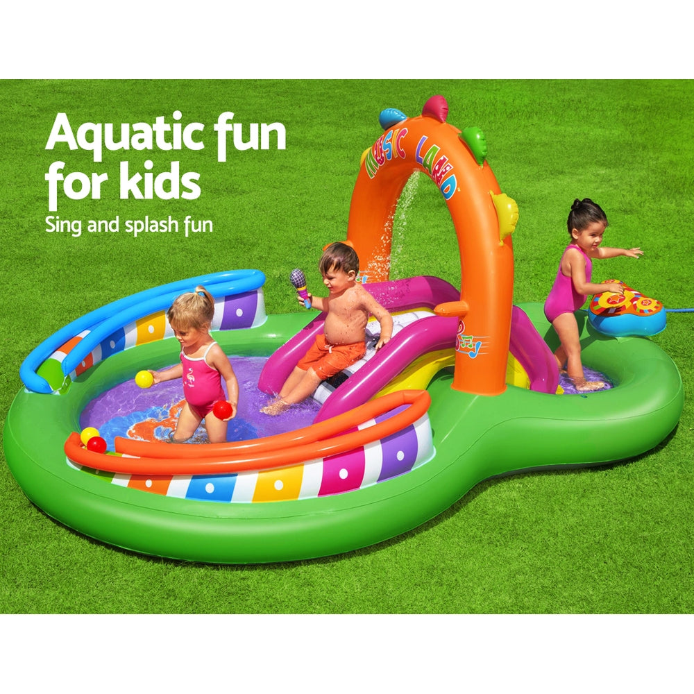 Bestway Inflatable Swimming Play Pool Kids Above Ground Kid Game Toy 3 People freeshipping - Awezingly