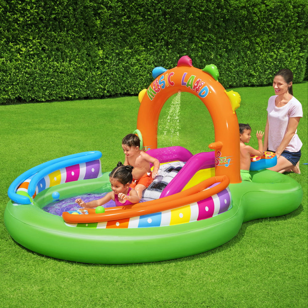 Bestway Inflatable Swimming Play Pool Kids Above Ground Kid Game Toy 3 People freeshipping - Awezingly