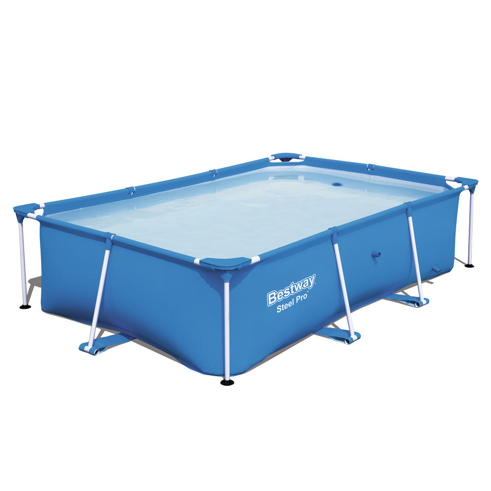 Bestway Rectangular Above Ground Swimming Pool freeshipping - Awezingly