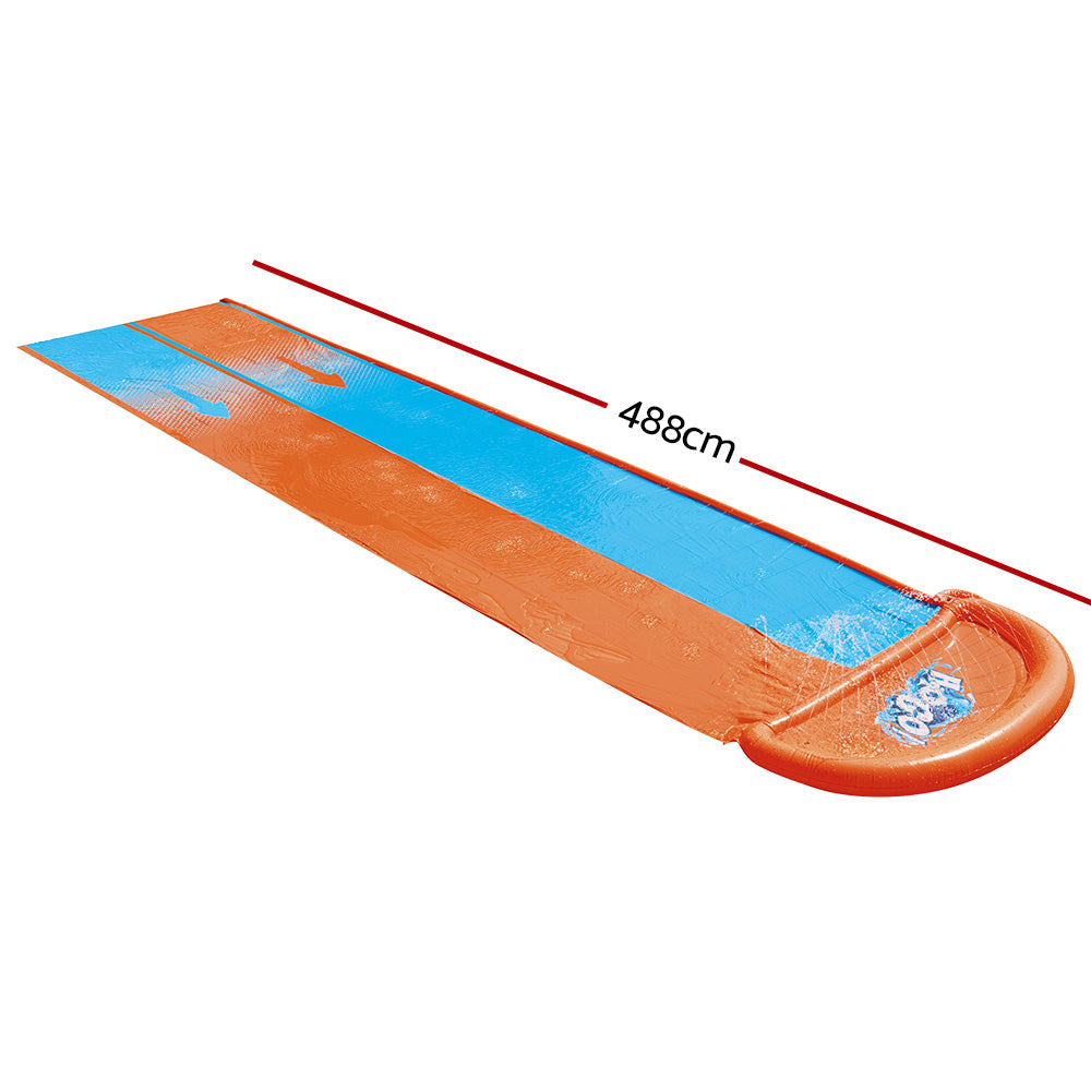 Bestway Inflatable Water Slip Slide Double Kids Splash Toy Outdoor Play 4.88M freeshipping - Awezingly