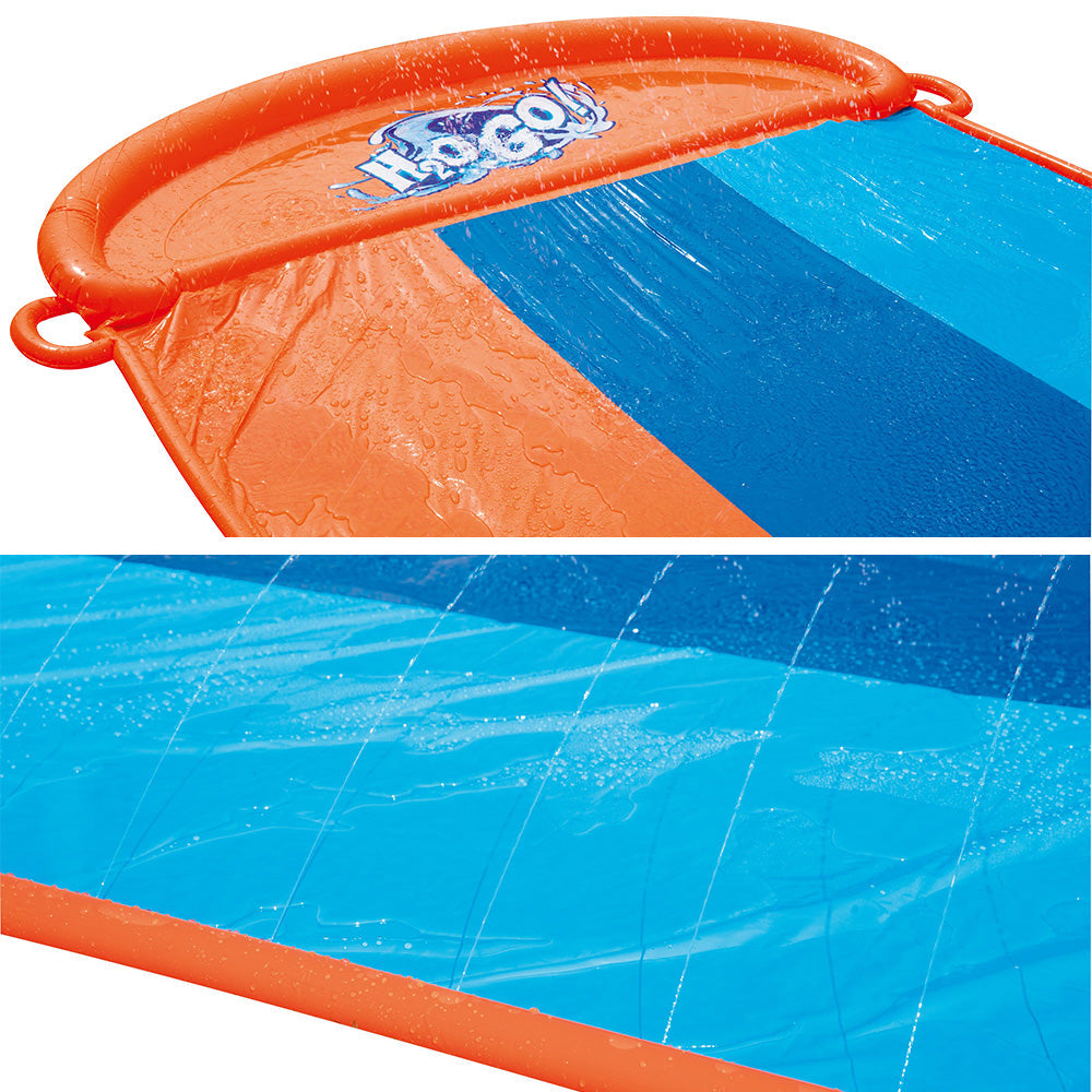 Bestway Water Slip And Slide Kids Inflatable Splash Toy Outdoor Triple 4.88M freeshipping - Awezingly