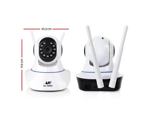 2 x UL Tech 1080P IP Wireless Camera - White freeshipping - Awezingly