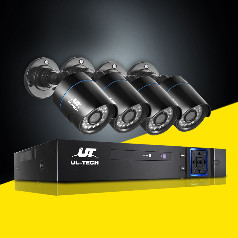 UL Tech 1080P 4 Channel HDMI CCTV Security Camera freeshipping - Awezingly