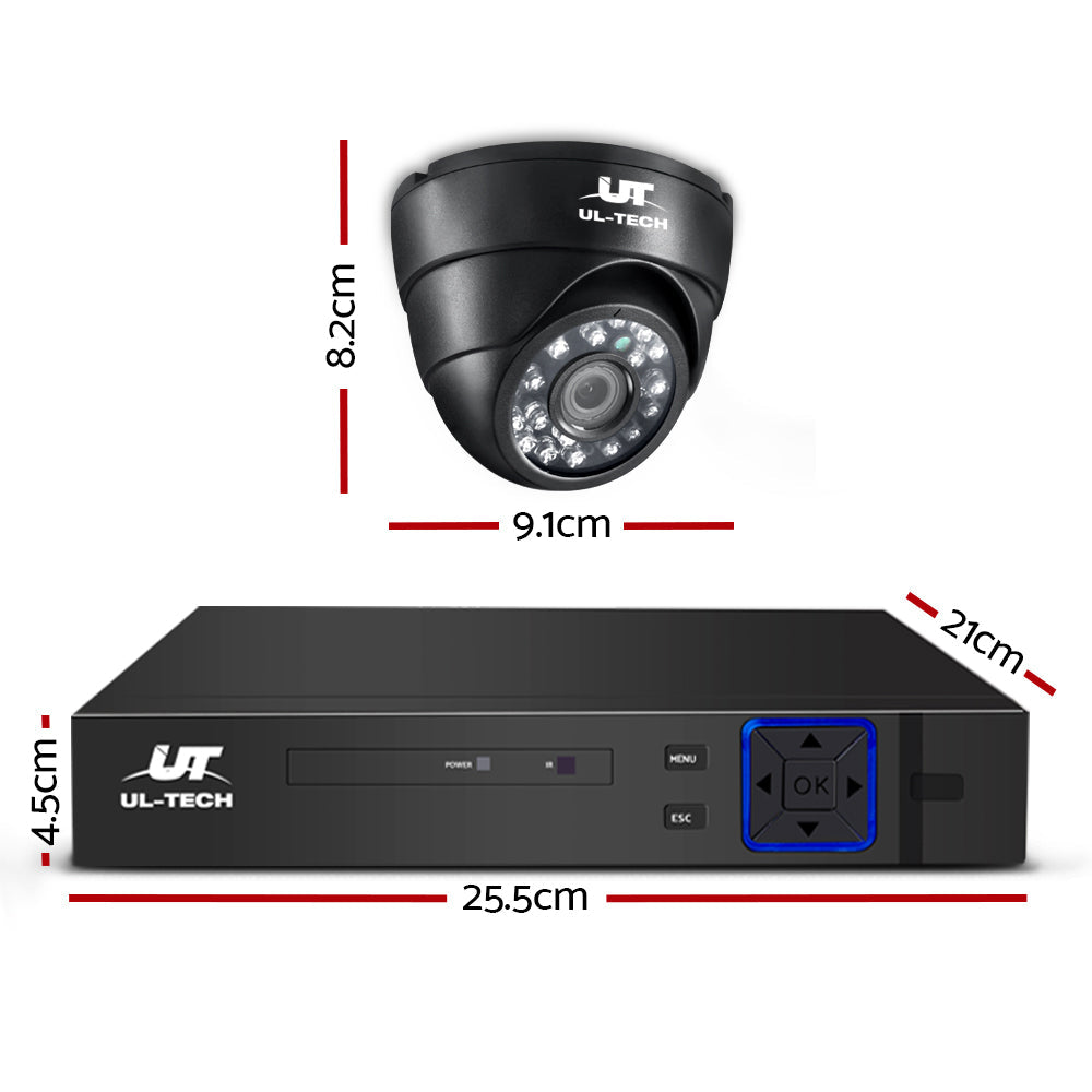 UL-Tech CCTV Security System 2TB 4CH DVR 1080P 4 Camera Sets freeshipping - Awezingly