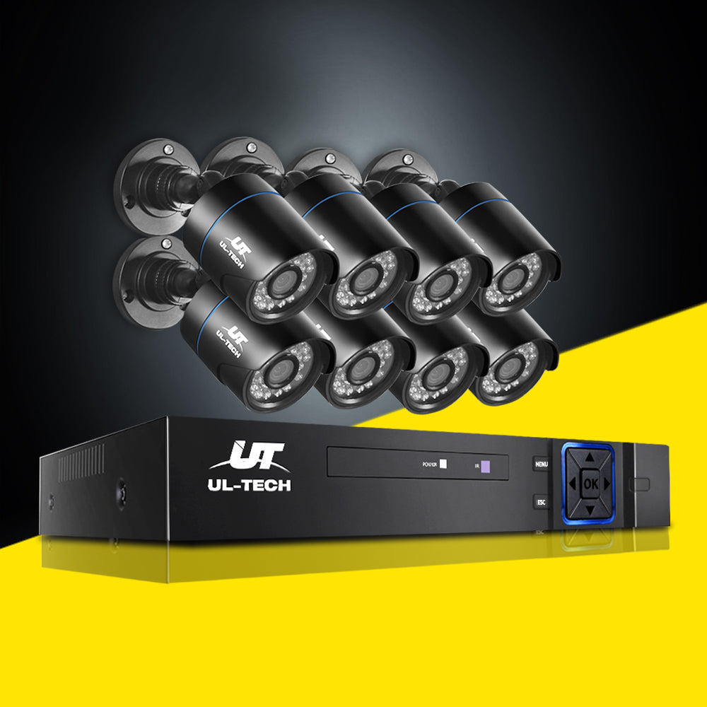 UL Tech 1080P 8 Channel HDMI CCTV Security Camera freeshipping - Awezingly